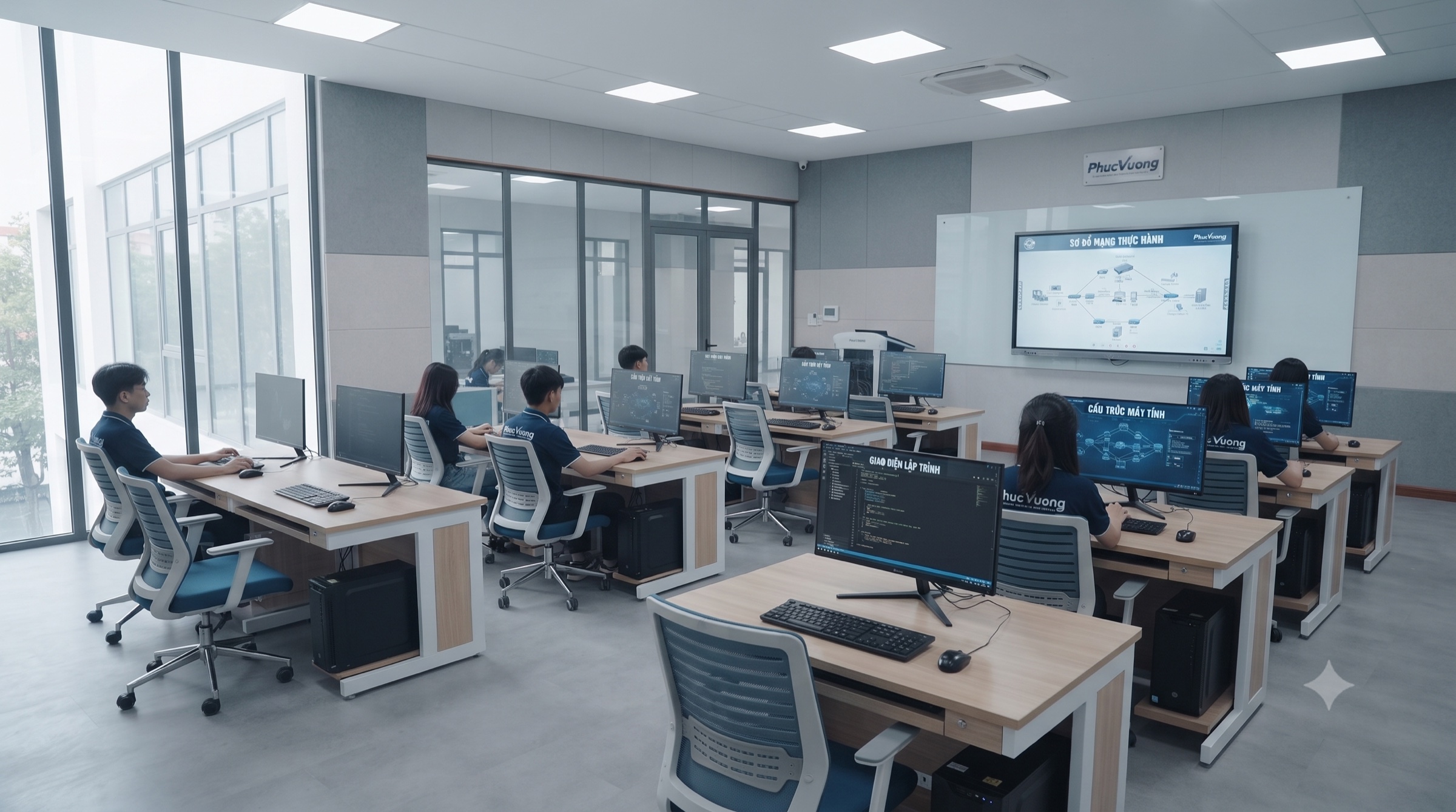 Trang bị phòng học công nghệ toàn diện