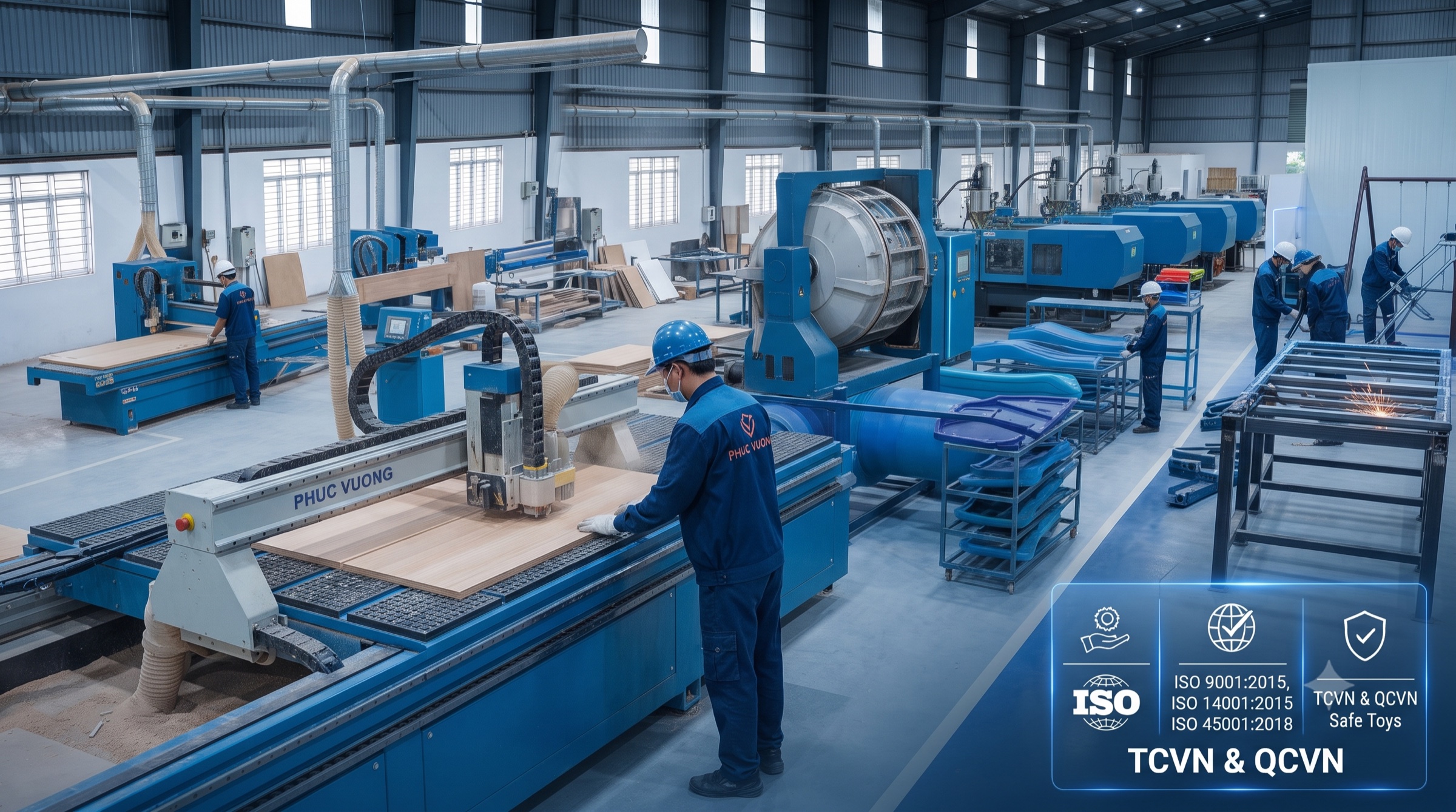 Sản xuất đồng bộ theo tiêu chuẩn dự án